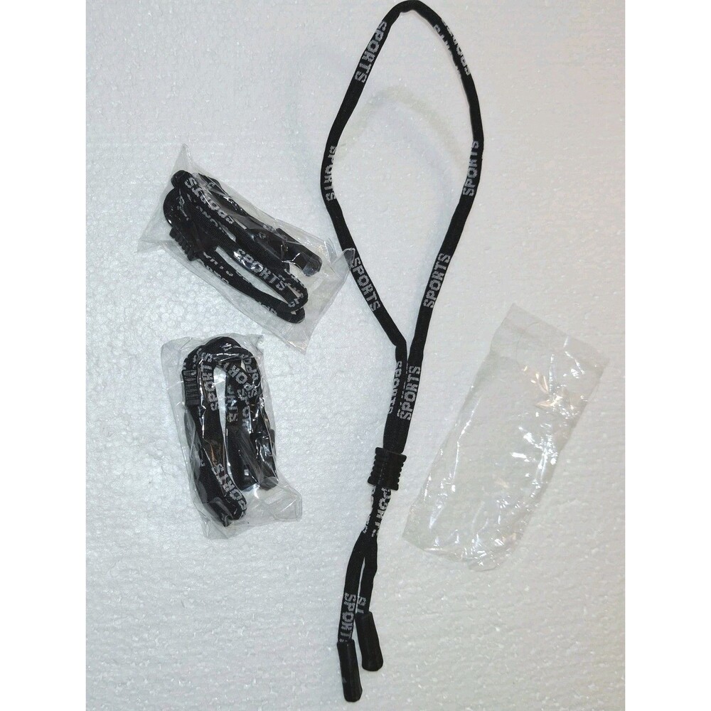 Sport Straps for sun glasses All 3 of them with adjustable band